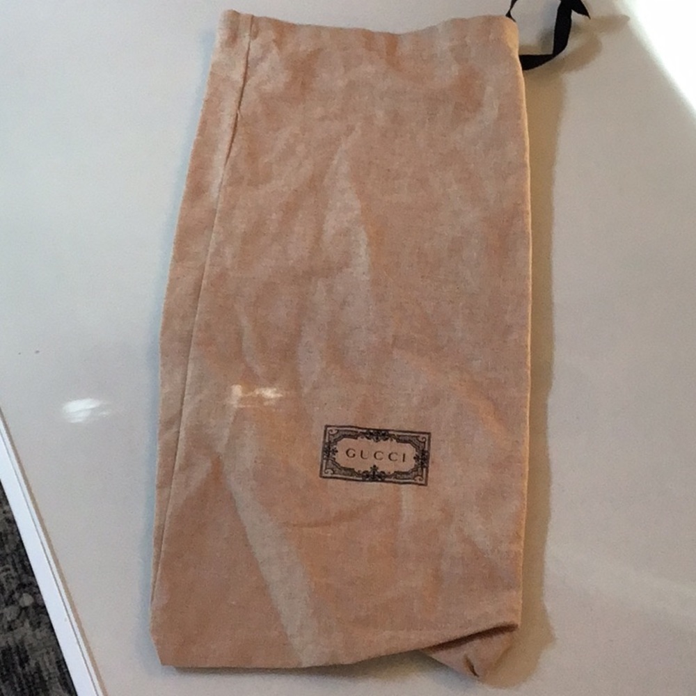Gucci Tan Women's cloth shoe storage bag